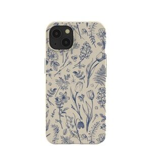 NWOT Pela London Fog Indigo Bouquet iPhone 15 Pro Max Case × 1